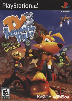 TY the Tasmanian Tiger - Night of the Quinkan box cover front